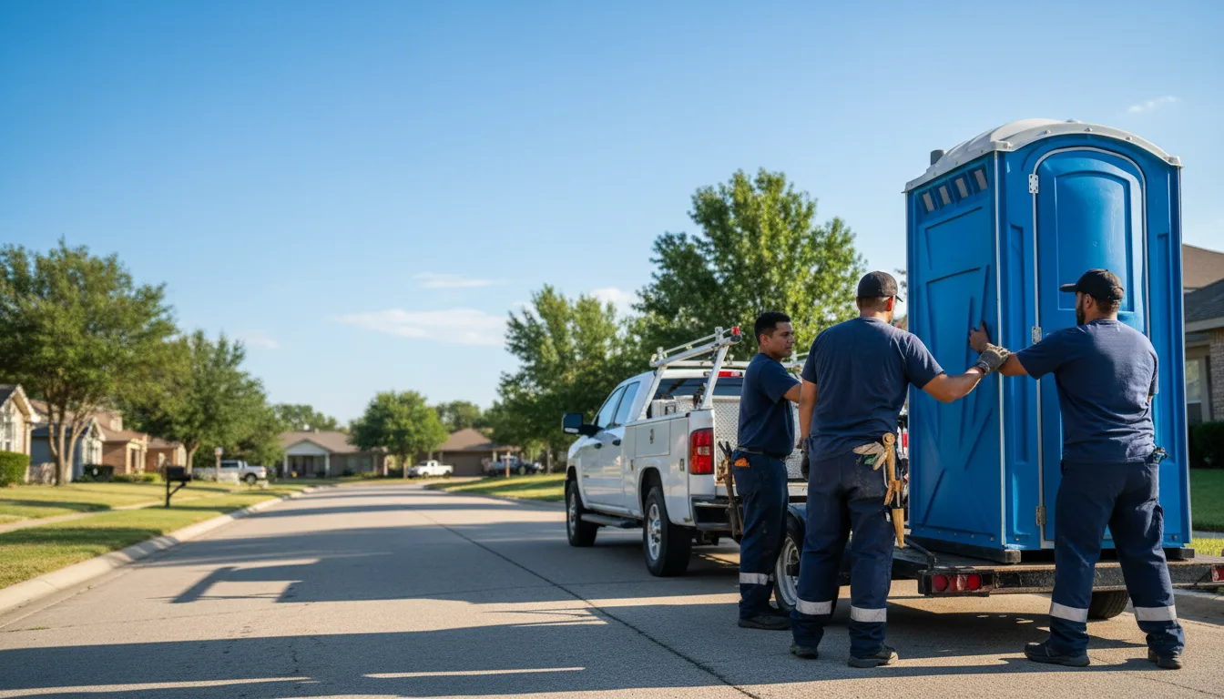 Portable Toilet Rental in Moro, IL near me